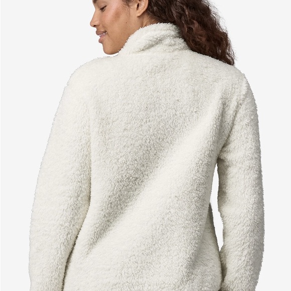 Patagonia Birch White Los Gatos 1/4-Zip Fleece, Size Medium - Picture 2 of 9